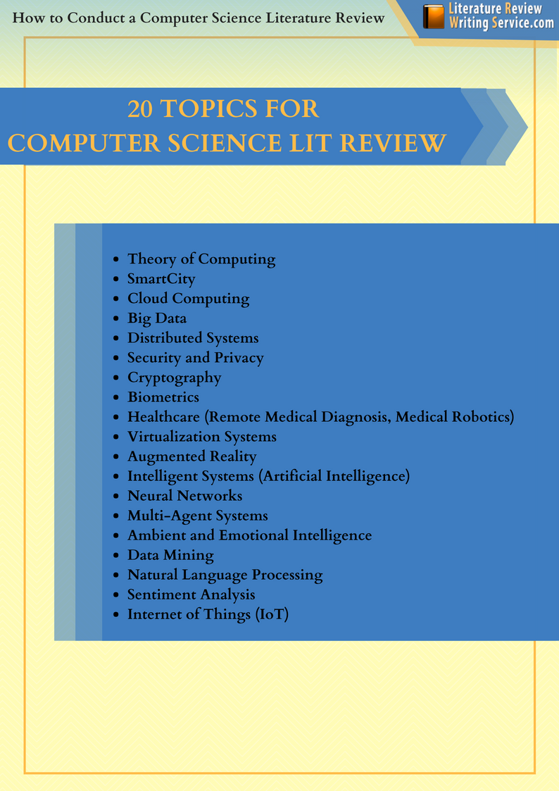 Computer Science Literature Review Writing Help